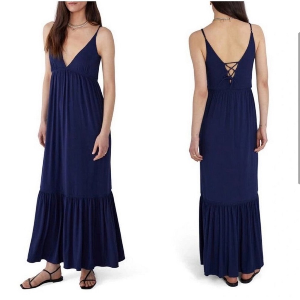 Favorite Daughter The Weekend Maxi Dress, Navy, Medium